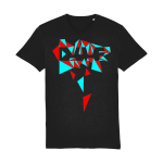 Duf geometric Dutch design graphic t-shirt with abstract shapes in organic cotton unisex fit