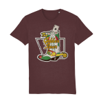 Cowboy Boot Graphic T-Shirt inspired by Route 66 Golden Spur sign with western vintage print
