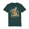 Graphic tee cowboy boot with ace of spades