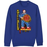Amyl and the Sniffers inspired graphic sweater with punk rock design in relaxed unisex fit