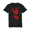 Herman Brood graphic t-shirt in black organic cotton unisex fit by Kootje Boef