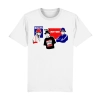 Run DMC Beats to the Rhyme graphic t-shirt with hip-hop silhouettes in organic cotton unisex fit