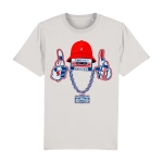 LL Cool J t-shirt in organic cotton with classic hip hop inspired graphic print