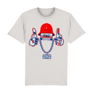 LL Cool J t-shirt in organic cotton with classic hip hop inspired graphic print