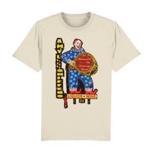 Amyl and the Sniffers graphic t-shirt, organic cotton unisex fit by Kootje Boef