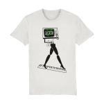 Herbie Hancock Rockit T-shirt in organic cotton with robotic electro music graphic design